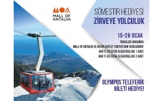 Deepo Outlet ve Mall of Antalyadan Olimpos Teleferik Bileti Hediye