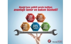 Honda Servis Bak�m� Kampanyas� 2014