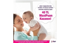 Joker Maazalarnda Maximumile Alverilerde 40 TL Hediye