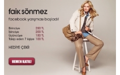 Faik S�nmez 250 TL �d�ll� Yar��mas� Ba�lad�!