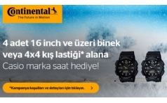 Continental'den K Lastii Alana Kol Saati Hediye!