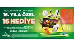 MalatyaPark AVM 16. Y�l �ekili� Kampanyas�