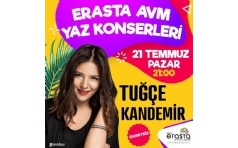 Erasta Antalya Yaz Konserleri Tuğçe Kandemir ile Başlıyor