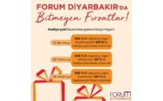 Forum Diyarbakır'da Bitmeyen Fırsatlar