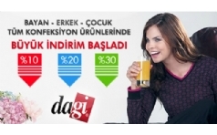 Dagi Shop'ta T�m Konfeksiyon �r�nlerinde B�y�k �ndirim!