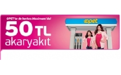 Opet'te Maximum'a �zel 50 TL MaxiPuan Hediye!