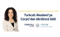 Turkcell Akademi'ye CorpU'dan D�rd�nc� �d�l!