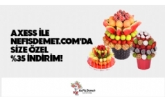 Nefisdemet.com'da Axess'e �zel %35 �ndirim