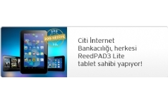 Citibank �nternet �ubesi, ReedPAD3 Lite Tabletlerde %40 indirim Kampanyas�!