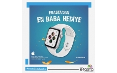 Erasta Edirne AVM'den Babalar Gnne zelApple Watch SE Hediye!