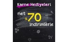 Kanz'da Karne Hediyeleri NET %70 ndirimle!