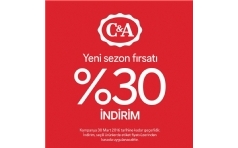 C&A'dan Yeni Sezon Frsat!