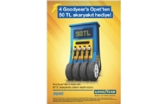 Goodyear Yaz Kampanyas - 50 TL Yakt Hediye