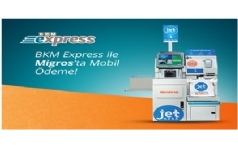 BKM Express ile Migros'ta Cep Telefonu ile deme mkan