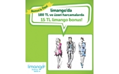 Limango'da Bonus ile Al��veri�lerde 15 TL Limango Bonus Hediye!