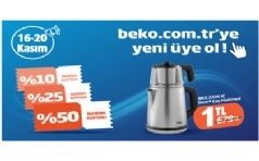 Beko.com.tr'ye ye Olana ay Makinesi 1 TL