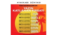 Ayakkab Dnyas'ndan Yazn Katlayan Frsat!