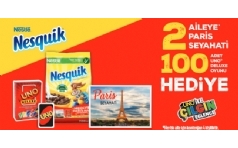 Nesquik UNO Paris Seyahati ekili Kampanyas