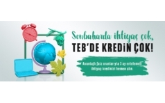 TEB'den 3 Ay Ertelemeli Sonbahar Kredisi Kampanyas