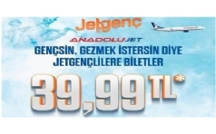 Anadolujet ile Genler 39,99 TL'ye Uuyor