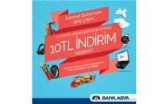 BankAsya nternet ubesine Giri Yapn, NT Kitap Krtasiye'de 10 TL ndirim Kazann!