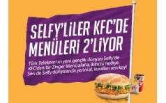 Selfy'liler KFC'de Menleri kiliyor!