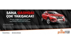 Primemall Antakya Nissan Qashqai ekili Kampanyas