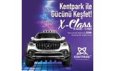 Kentpark AVM Mercedes X-Class ekili Kampanyas