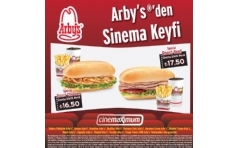 Arby's'den Cinemaximum Sinema Bileti Hediye!