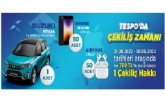 Tespo Suzuki Vitara ve iPhone SE ekili Kampanyas