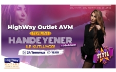 HighWay Outlet 11. Yln Hande Yener Konseri ile Kutluyor