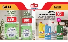 Bim 25 A�ustos 2026 Sal� Akt�el �r�nler Kampanyas�