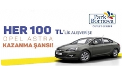 Park Bornova Opel Astra ekili Kampanyas