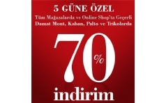 Damat'ta NET %70 ndirim!