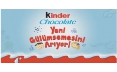 Kinder Chocolate Yeni Glmseyen ocuk Yzn Aryor!