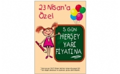 Blue Key 23 Nisan Kampanyas - %50 ndirim