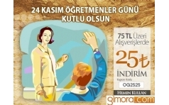 Gimora.com'dan retmenler Gn'ne zel Kampanya