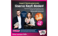 retmenlerimize Sinema Bileti Acityden Hediye!