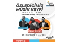 Ceyhun Ylmaz, Gkhan Trkmen ve Mert Carim ile Mzik Keyfi Park Afyon'da