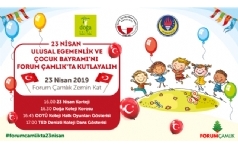 23 Nisan ocuk Bayram Forum amlk'ta Kutlanr!