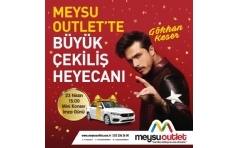 Meysu Outlet'te Gkhan Keser ile Byk ekili Heyecan!