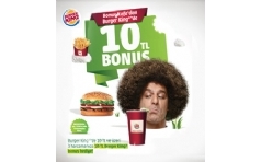 Burger King'de Bonus Card'a �zel 10 TL Bonus!