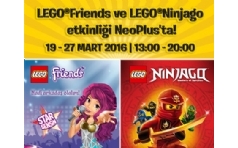Lego Friends ve Lego Ninjago Etkinli�i NeoPlus'ta