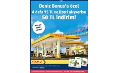 Full Petrol'de DenizBank Bonus'a zel 50 TL Hediye