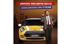Snickers Mini Cooper ekili Kampanyas