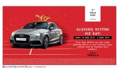 Teras Park AVM Audi A3 ekili Kampanyas