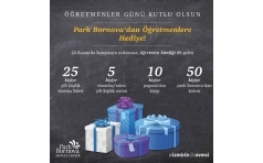 Park Bornova'dan retmenler Gnne zel Hediye!