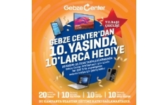 Gebze Center 10. Yl ekili Kampanyas