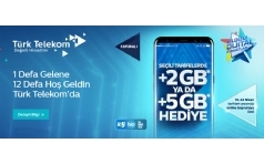 Türk Telekom'a Gelene 12 Ay Boyunca Hoş Geldin Hediyesi!