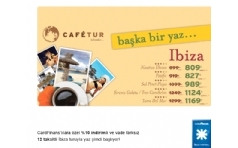 Cafe Tur'da biza Turlarnda Cardfinans'a zel %10 ndirim